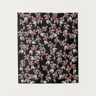 Koi Fish Pond Lovers Nature Art Koi Ponds          Tapestry