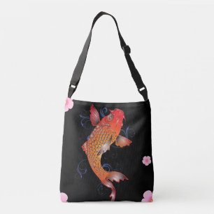 Koi Fish Sealife Crossbody Bag