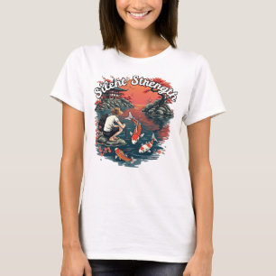 Koi Fish-Silent Strength T-Shirt
