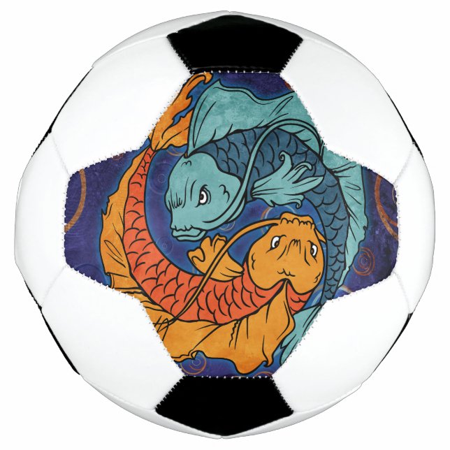 Koi Fish Soccer Ball (Front)