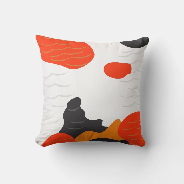 Koi Fish Style Pillow (Front)
