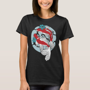 Koi Fish Swimming T-Shirt