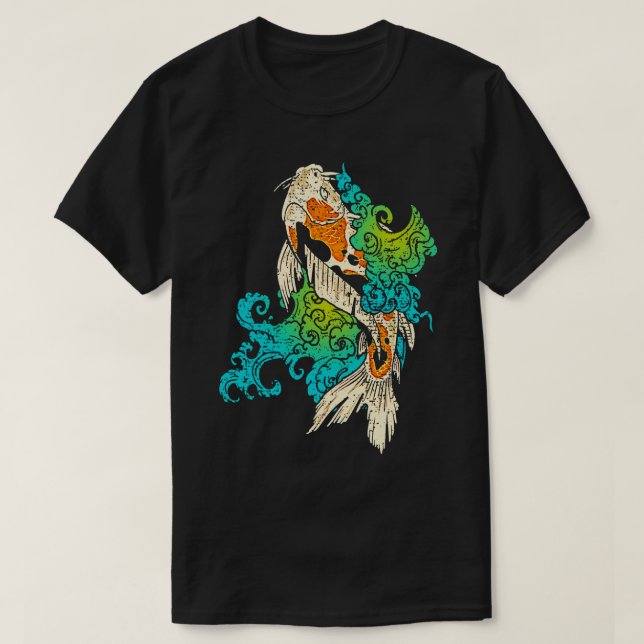 Koi Fish T-Shirt (Design Front)