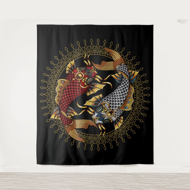 Koi Fish Tapestry (Front)