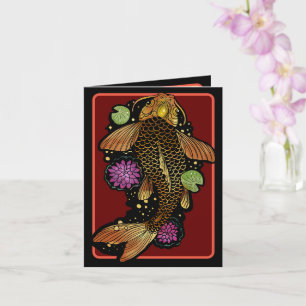 Koi Fish Thank You Card