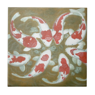 KOI FISH TILE