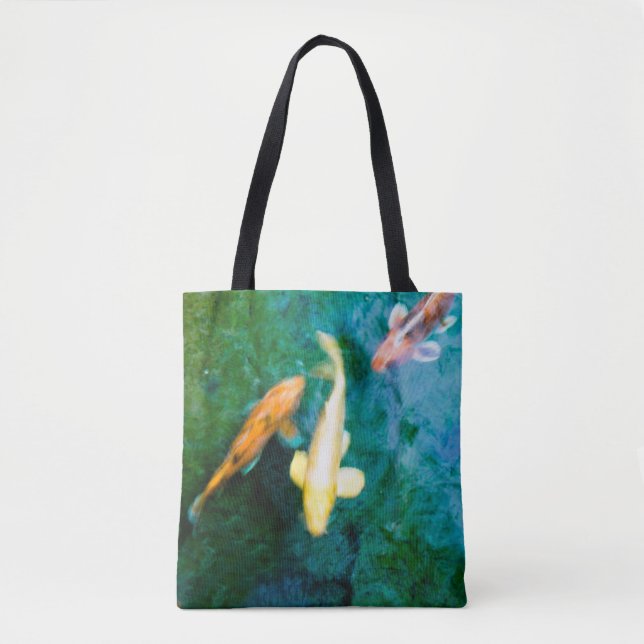 Koi Fish Tote Bag (Front)