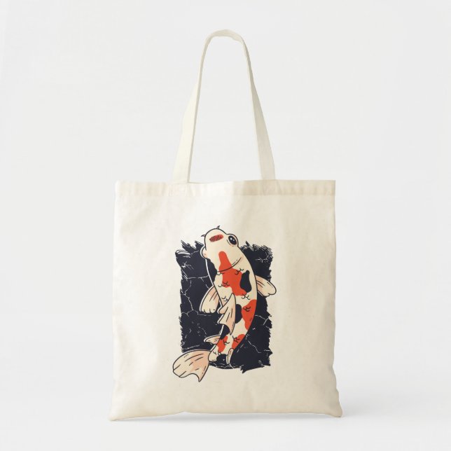 Koi Fish Tote Bag (Front)
