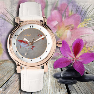 Koi Fish watch, Watercolour Master Art /China Watch