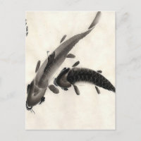 Koi Fish Watercolor
