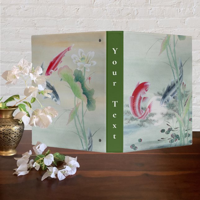 Koi Fish with Lotus Binder (Creator Uploaded)
