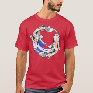 Koi Fish Yin and Yang T-Shirt