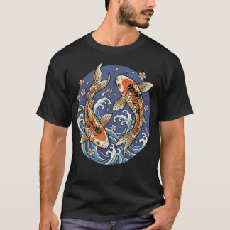 Koi Fish Yin Yang T-Shirt