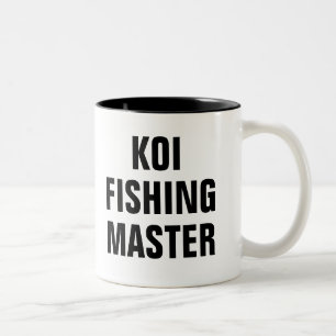 Koi Fishing Master Two-Tone Coffee Mug