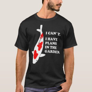 Koi Garden Pond Backyard Koicarp Koi Keeper Fish Q T-Shirt