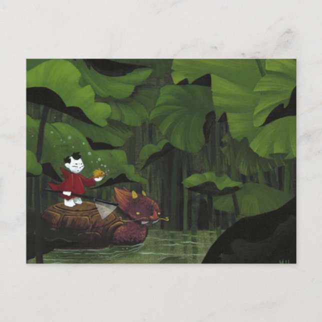 Koi Hunter Postcard (Front)