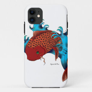 Koi in water iPhone 11 case