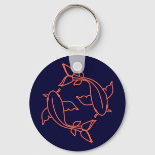 Koi Lines Keychain