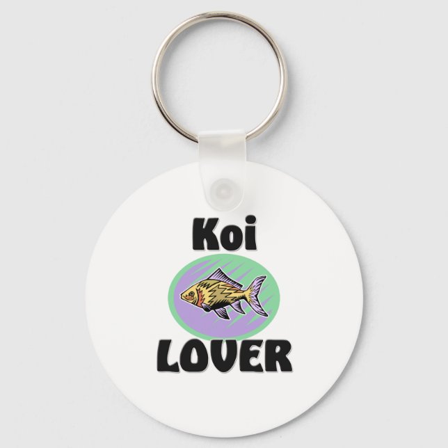 Koi Lover Keychain (Front)