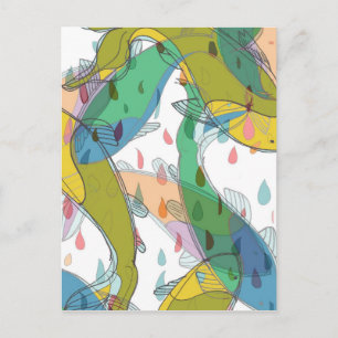 Koi Motifs - Cartes postales