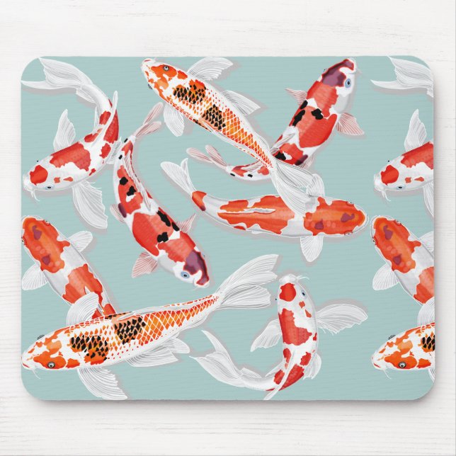 Koi Mouse Pad (Front)