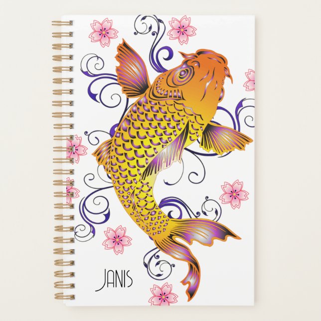  Koi Name Journal Planner (Front)