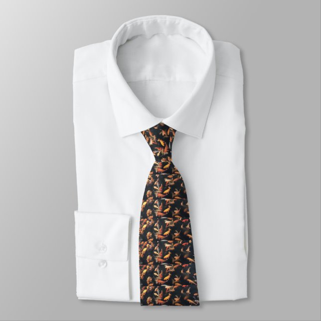Koi Necktie (Tied)
