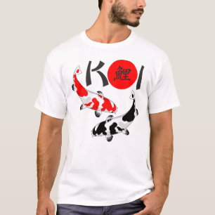 KOI - Nishikigoi Bekko blanc rouge noir 1 T-shirt