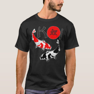 KOI - Nishikigoi Bekko white red black 2 T-Shirt