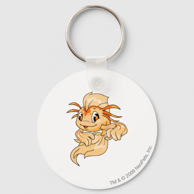 Koi Orange Keychain (Front)