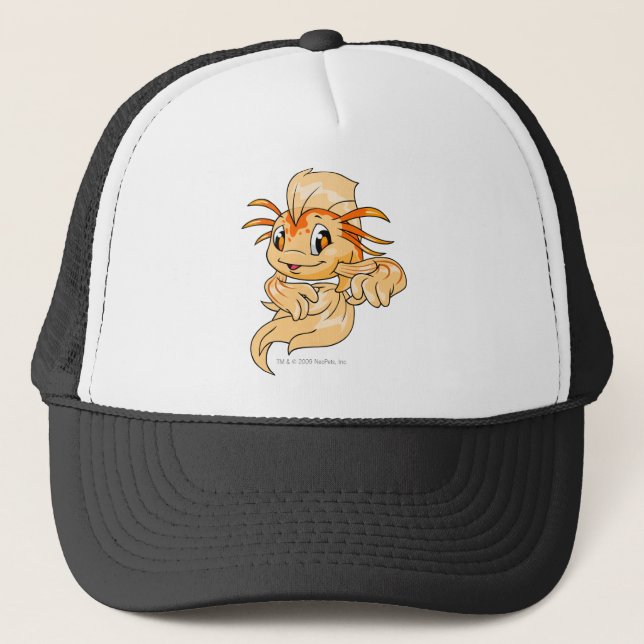 Koi Orange Trucker Hat (Front)