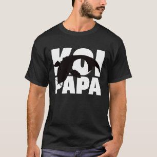 Koi Papa  for Koi  Animal Father Koi Dad T-Shirt