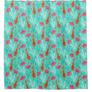 Koi poisson Motif rideau de douche