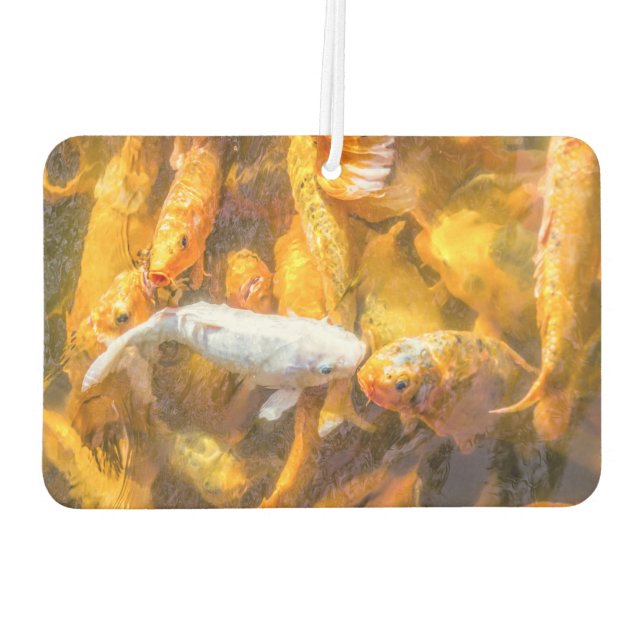 Koi Pond Air Freshener (Back)