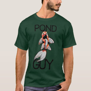 Koi Pond Art I Love Koi Fish Watercolor T-Shirt