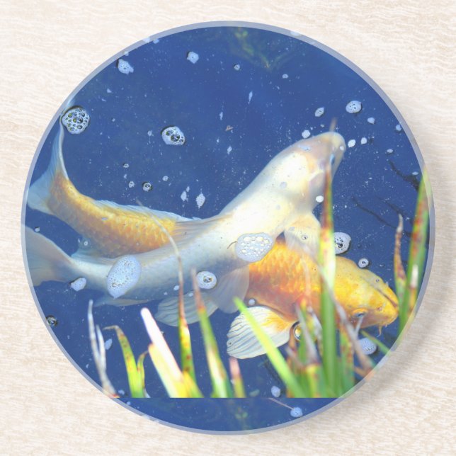 koi pond coasters (Front)