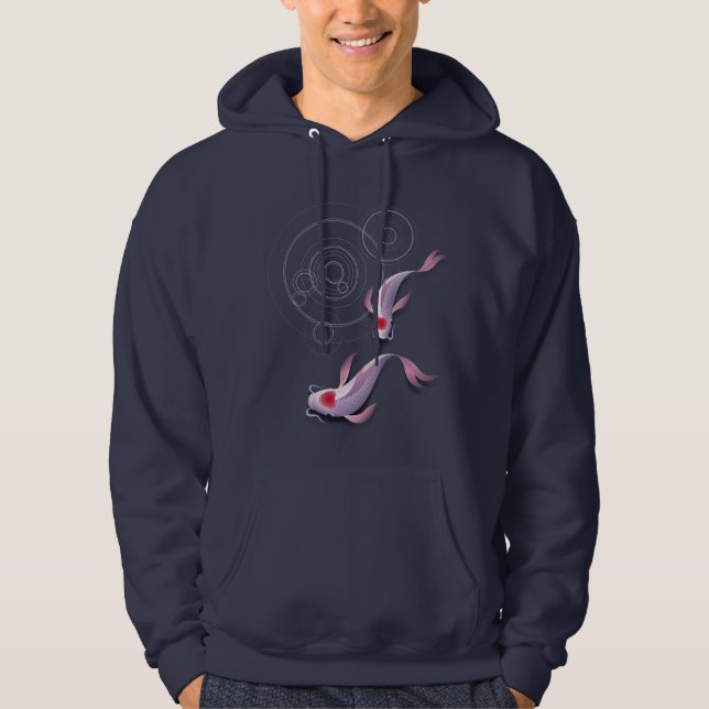 koi pond hoodie (Front)