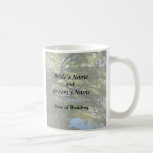 Koi Pond in Chinese Garden Wedding Products Coffee Mug