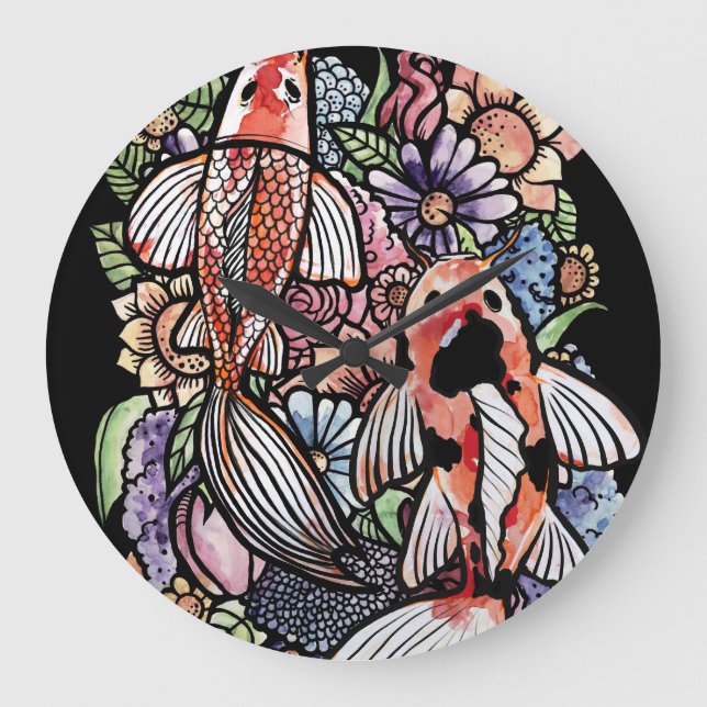 Koi Pond                                           Large Clock (Front)