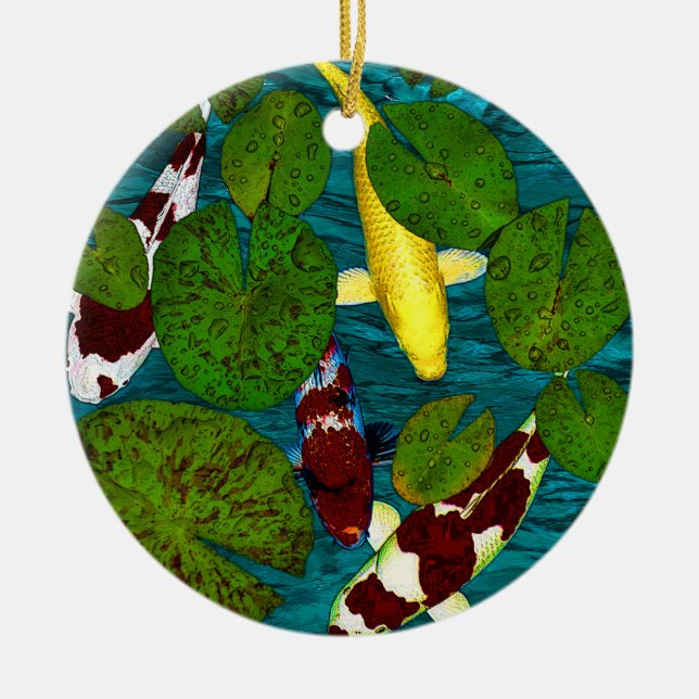 KOI POND Ornament (Front)