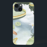 Koi Pond Reflection with Fish and Lilies iPhone 13 Case<br><div class="desc">Catch your reflection in this attractive koi pond. Watch as the fish seem to swim and the lilies float past you thanks to the lifelike rendering by Chariklia Zarris. This would make an amazing gift for a family member or your significant other!</div>