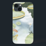 Koi Pond Reflection with Fish and Lilies iPhone 13 Case<br><div class="desc">Catch your reflection in this attractive koi pond. Watch as the fish seem to swim and the lilies float past you thanks to the lifelike rendering by Chariklia Zarris. This would make an amazing gift for a family member or your significant other!</div>