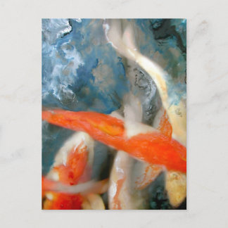 Koi Postcard