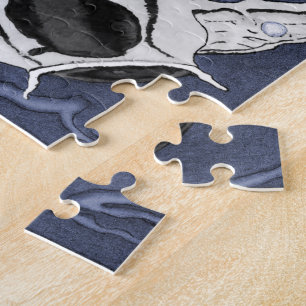 Koi (Red and Black) Jigsaw Puzzle