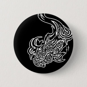 Koi Round Button