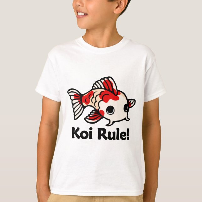Koi Rule! T-Shirt (Front)