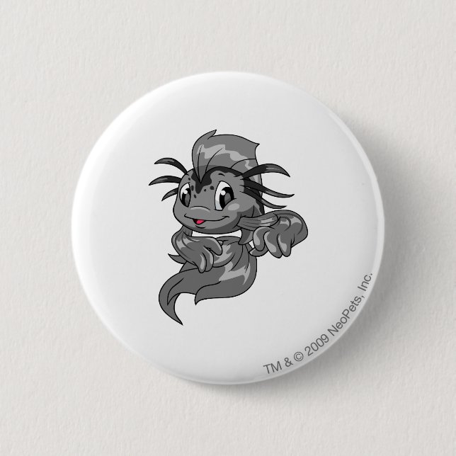 Koi Shadow 2 Inch Round Button (Front)