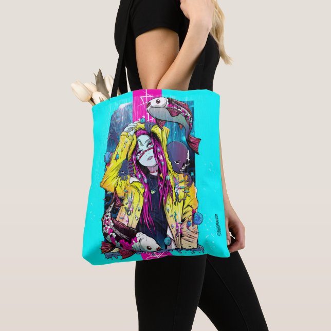 Koi Spirit tote (Close Up)