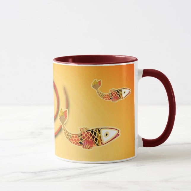Koi Swirl Mug (Right)