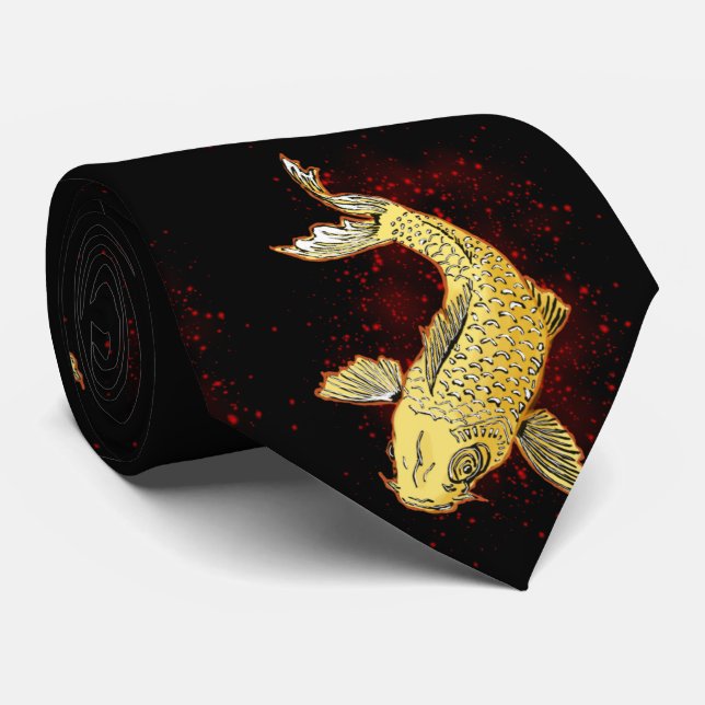 Koi Tie (Rolled)